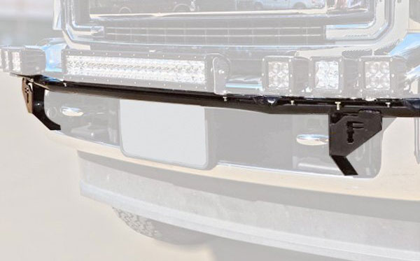 N-Fab Front Bumper Textured Black Light Bar with Multi-Mount (Up to 30&quot; LED Lights) - Toyota Tundra ( 2014 - 2018 )