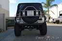 Poison Spyder Body Mounted Tire Carrier - Jeep Wrangler JK