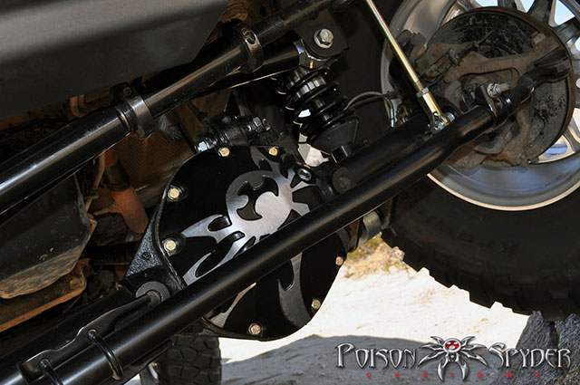 Poison Spyder Dana 44 Bombshell Rear Differential Cover - Jeep Wrangler JK