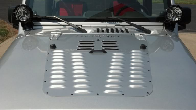 Poison Spyder Hood Louver - Jeep Wrangler JK ( 2013 - 2018 )