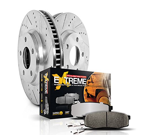 Power Stop (Front &amp; Rear) Z36 Extreme Performance Truck &amp; Tow Brake Kit - Jeep Wrangler JK