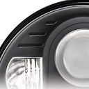 Pro Comp Explorer 7 Inch Round LED Headlamps (Clear) - Jeep Wrangler JK (2007-2018) / JL (2018-2022) / Gladiator JT (2020-2022)