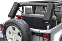 Rightline Gear Roll Bar Storage Bag (Black) - Jeep Wrangler