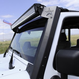 Rock - Slide Engineering 50&quot; Light Bar Bracket - Jeep Wrangler JK