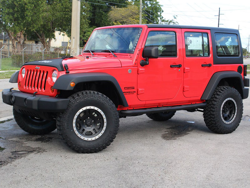 Rubicon Express 2.5 Inch Standard Coil Lift Kit (without Shocks) - Wrangler Unlimited JK 4-Door