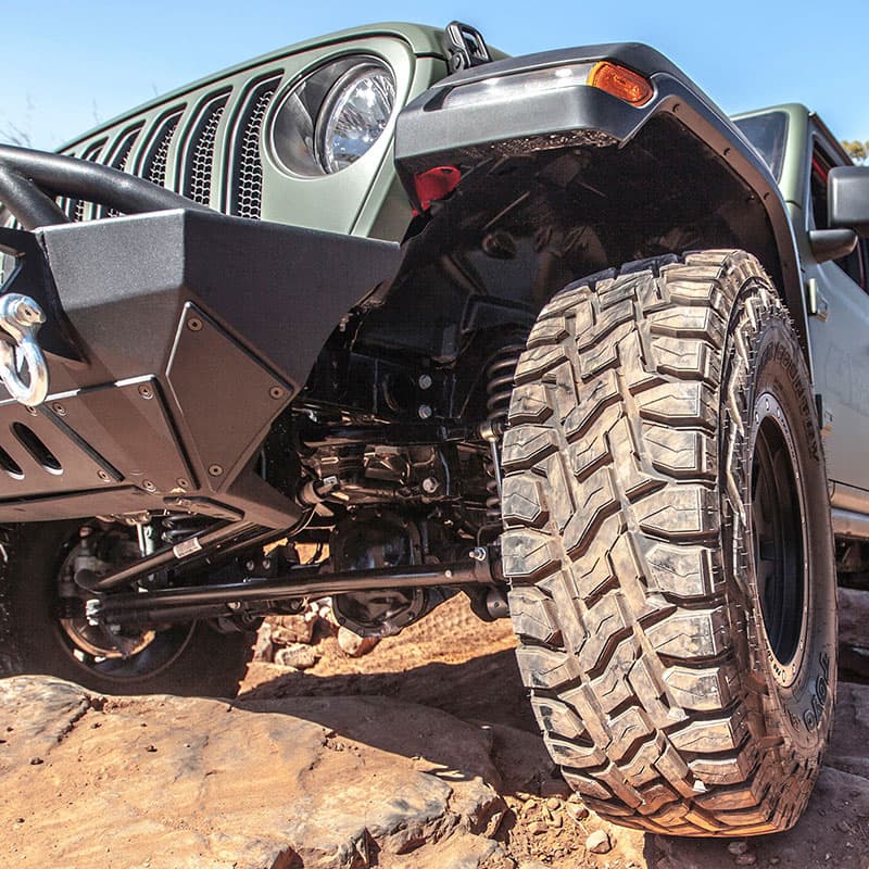 Rubicon Express 2.5&quot; Super-Ride Lift Kit with 2.5 Monotube Shocks - Jeep Wrangler Unlimited JL 4-Door (2018-2022)