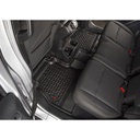 Rugged Ridge All Terrain Front and Rear Floor Liner Kit - Jeep Wrangler Unlimited JL 4-Door (2018-2022)