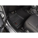 Rugged Ridge All Terrain Front and Rear Floor Liner Kit - Jeep Wrangler Unlimited JL 4-Door (2018-2022)