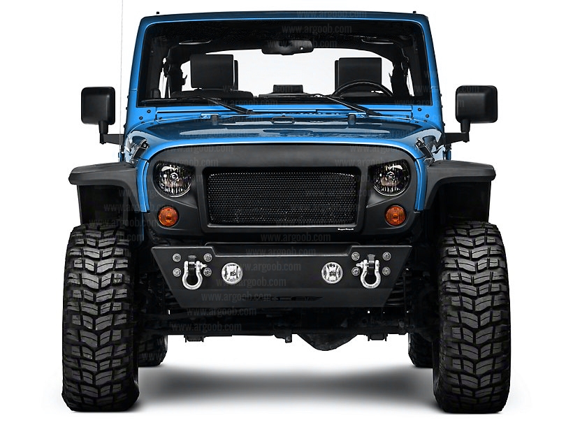 Rugged Ridge Spartan Grille System - Jeep Wrangler ( 2007 - 2018 )