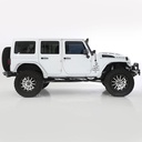 Smittybilt Apollo Rock Sliders with Steps - Jeep Wrangler Unlimited JK 4-Door ( 2007 - 2018 )