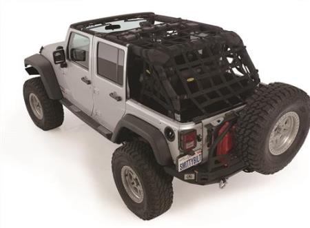 Smittybilt CRES2 HD Cargo Restraint - Jeep Wrangler JK 2-Door