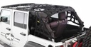 Smittybilt CRES2 HD Cargo Restraint - Jeep Wrangler Unlimited JK 4 Door