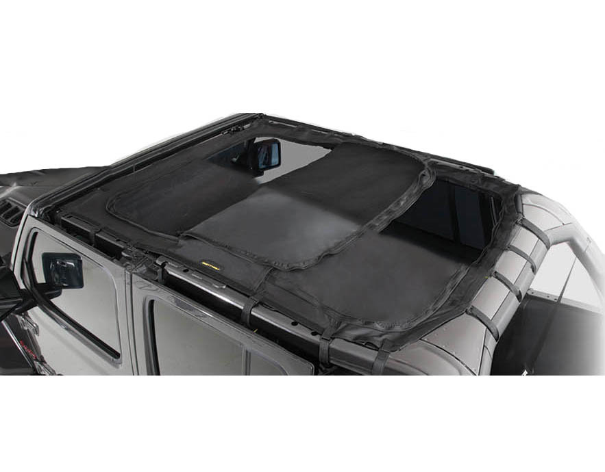 Smittybilt Extended Shade Top with Skylights - Jeep Wrangler Unlimited JL 4-Door (2018-2022)