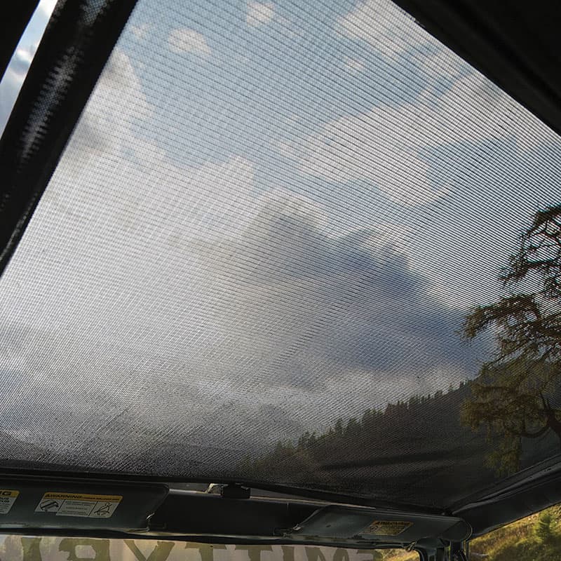 Smittybilt Extended Shade Top with Skylights - Jeep Wrangler Unlimited JL 4-Door (2018-2022)