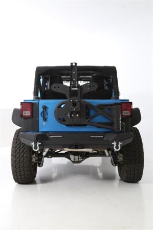 Smittybilt GEN2 Rear XRC Bumper with 2&quot; Receiver &amp; lights - Jeep Wrangler JK