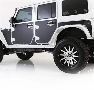 Smittybilt Mag-Armor Magnetic Trail Skins (15-Piece Set) - Jeep Wrangler Unlimited JK 4-Door