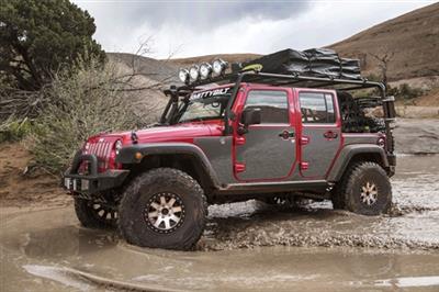 Smittybilt Mag-Armor Magnetic Trail Skins (15-Piece Set) - Jeep Wrangler Unlimited JK 4-Door