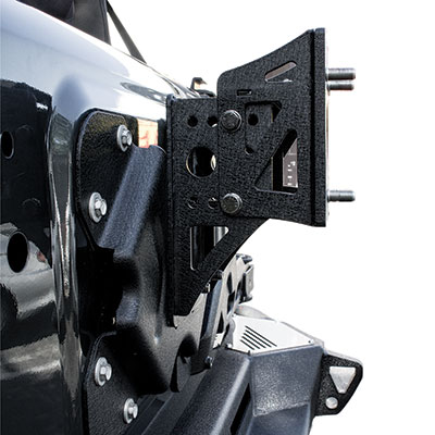 Smittybilt Pivot Heavy-Duty Oversize Tire Carrier - Jeep Wrangler JK