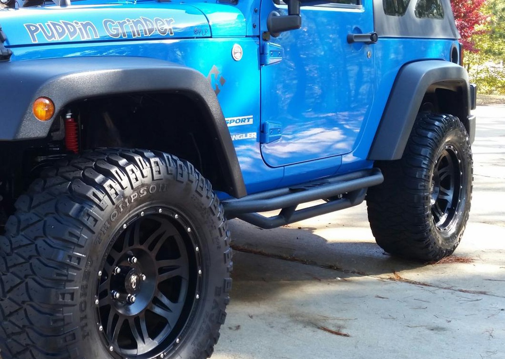 Smittybilt Rock Crawler Side Armor - Jeep Wrangler JK 2-Door