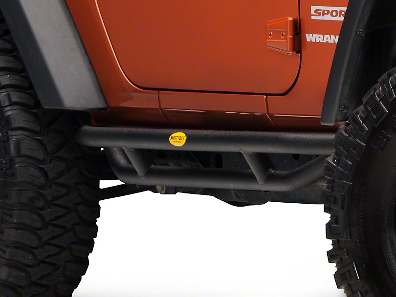 Smittybilt Rock Crawler Side Armor - Jeep Wrangler JK 2-Door