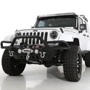 Smittybilt SRC Gen2 Front Bumper in Black Textured - Jeep Wrangler JK