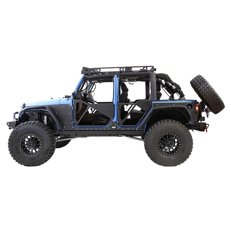 Smittybilt Slant Back Tire Mount - Jeep Wrangler JK ( 2007 - 2018 )