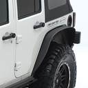 Smittybilt XRC Fender Flares in Black Textured - Jeep Wrangler JK