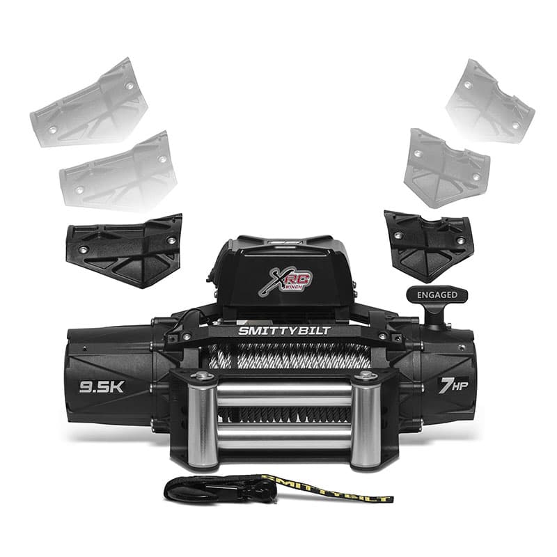 Smittybilt XRC Gen3 9.5K Winch with Steel Cable - Universal