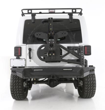 Smittybilt XRC/SRC GEN2 Bolt-On Tire Carrier - Jeep Wrangler JK