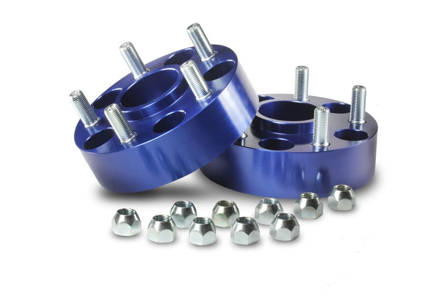 Spidertrax 1.75&quot; Wheel Spacer Kit (Anodized Blue) - Jeep Wrangler JL (2018-2022) / Gladiator JT (2020-2022)