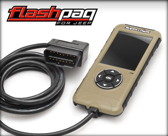 Superchips - Flashpaq F5 Programmer - Jeep Wrangler JK ( 2007 - 2014 )