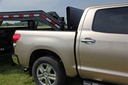 UnderCover Flex Hard Folding Tonneau Cover - Silverado/Sierra (Short Bed - with rail caps) ( 2007 - 2013 )