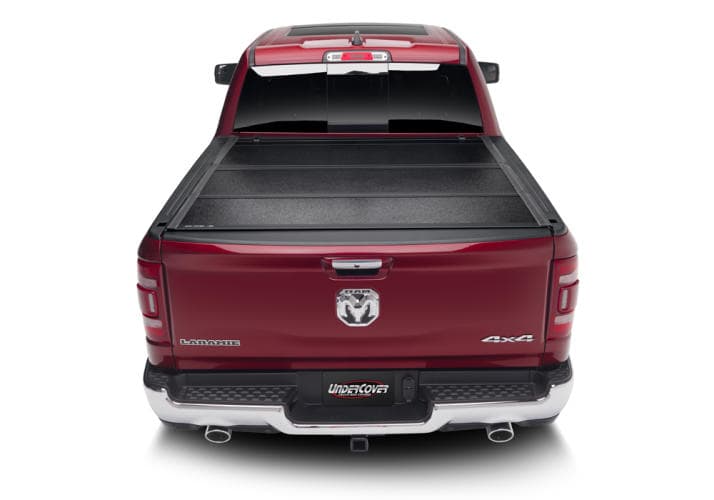 UnderCover Flex Hard Folding Tonneau Cover w/ RamBox w/ or w/o Multifunction Tailgate (Short Bed) - Ram 1500 ( 2019 - 2021 )