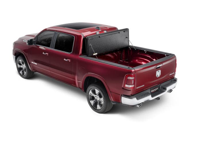 UnderCover Flex Hard Folding Tonneau Cover w/ RamBox w/ or w/o Multifunction Tailgate (Short Bed) - Ram 1500 ( 2019 - 2021 )