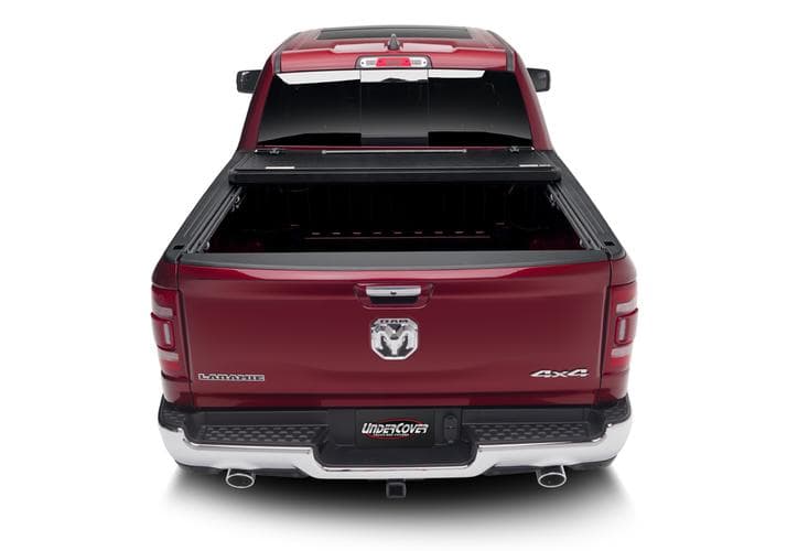 UnderCover Flex Hard Folding Tonneau Cover w/out RamBox w/out Multifunction Tailgate (Short Bed) - Ram 1500 (2019-2022)