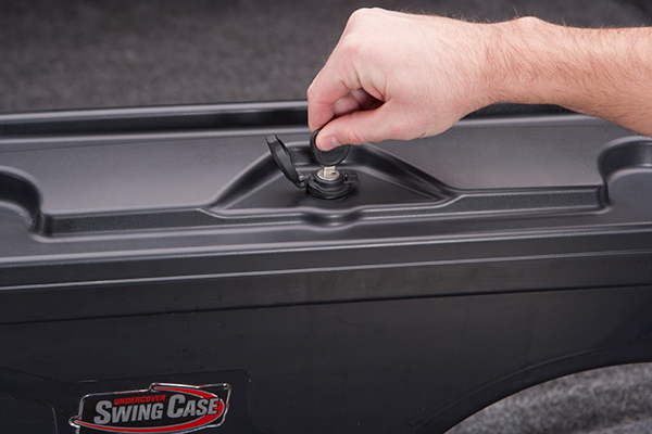 UnderCover Swing Case Truck Toolbox (Driver Side) - FORD-F150 (2015-2022) / SVT Raptor (2017-2022)