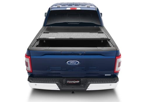 UnderCover Ultra Flex Hard Folding Tonneau Cover (Short Bed) - Ford F-150 (2021-2022) / Raptor (2021-2022)