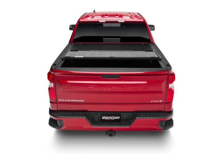 UnderCover Ultra Flex Hard Folding Tonneau Cover (Short Bed) - Silverado/Sierra 1500 (2019-2022)