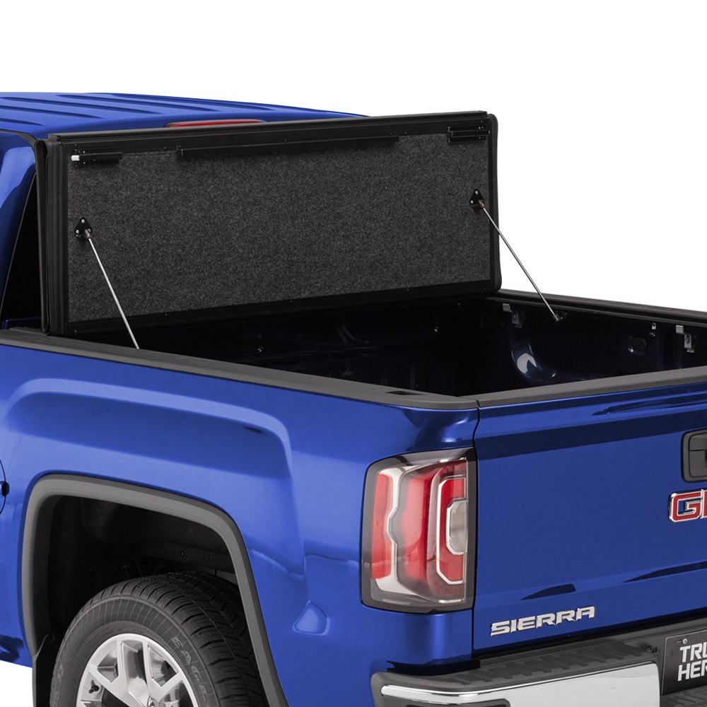 UnderCover Ultra Flex Hard Folding Tonneau Cover - Silverado/Sierra (Standard Bed) ( 2014 - 2018 )