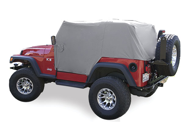 VDP Full Monty Cab Cover with Half Door Ears - Jeep Wrangler JK 2-Door