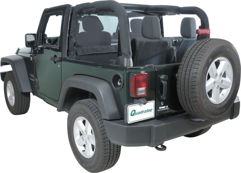 VDP Wind stopper in Black Mesh - Jeep Wrangler JK 2-Door ( 2007 - 2011 )