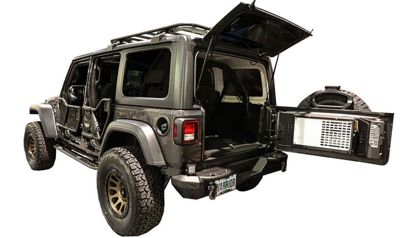 Warrior Products Tailgate Table - Jeep Wrangler JL (2018-2022)
