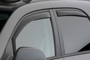 WeatherTech ( Front + Rear ) Side Window Deflector - Silverado / Sierra ( 2014 - 2018 ) Crew Cab