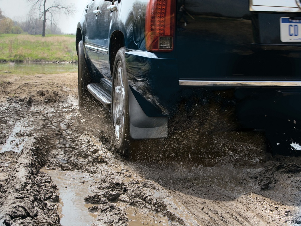 WeatherTech No Drill Mud Flaps - Rear Pair - FORD-F150 ( 2004 - 2014 )