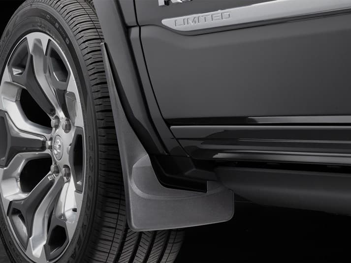 WeatherTech No-Drill DigitalFit (Front + Rear) Mud Flaps - Ram 1500 (2019-2022)