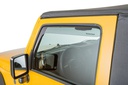 WeatherTech Side Window Deflector - Jeep Wrangler JK 2-Door ( 2007 - 2018 )