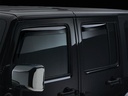WeatherTech Side Window Deflector - Jeep Wrangler Unlimited JK 4-Door ( 2007 - 2018 )