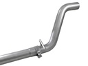 aFe MACH Force-Xp 2-1/2&quot; 409 Stainless Steel Mid-Pipe With Resonator Delete -  Jeep Wrangler JL V6-3.6L (2018-2022)