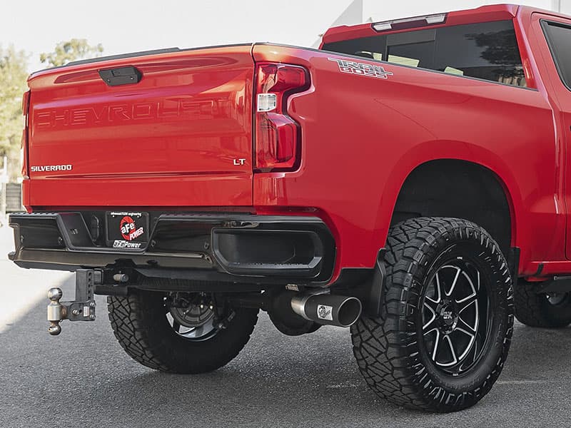 aFe Power Apollo GT Series 3&quot; 409 Stainless Steel Cat-Back Exhaust System - GM Silverado/Sierra 1500 V8-5.3L/V6-4.3L (2019-2022)