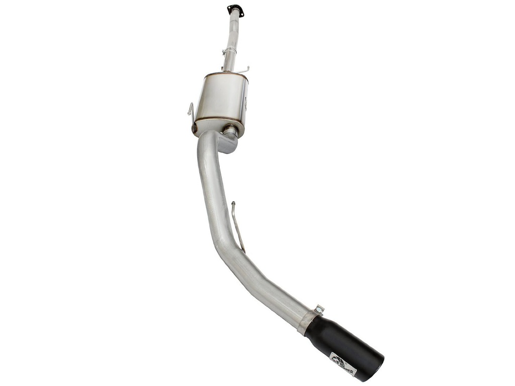 aFe Power MACH Force-Xp (3&quot;-3.5&quot;) Cat-Back Stainless Steel Exhaust System with Black Tip - Ford F-150 V8-5.0L ( 2015 - 2020 )